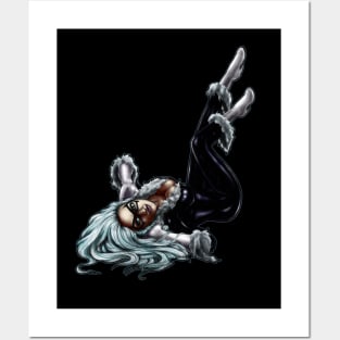 Black Cat in Color Posters and Art